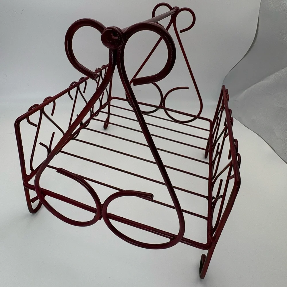 MCM Iron and Metal Magazine or Record Rack